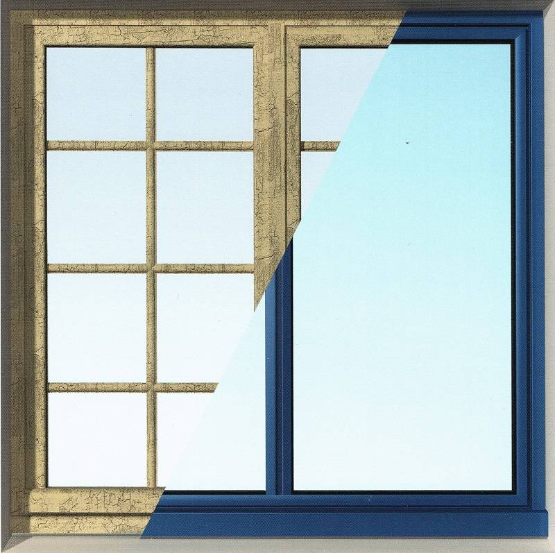 Fenêtre à ouvrant caché, fenêtre alu